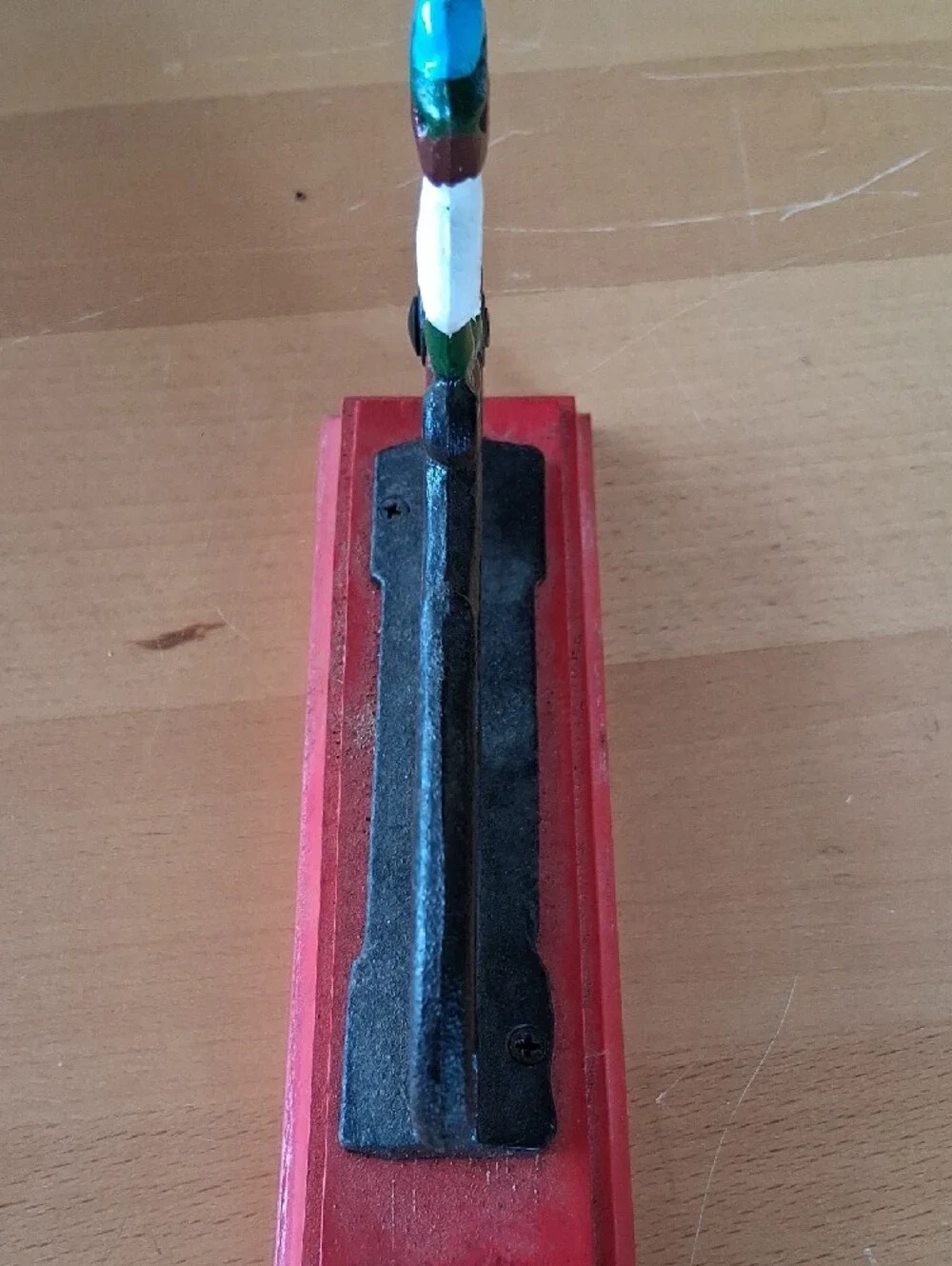 Painted Nutcracker Clamp Accent